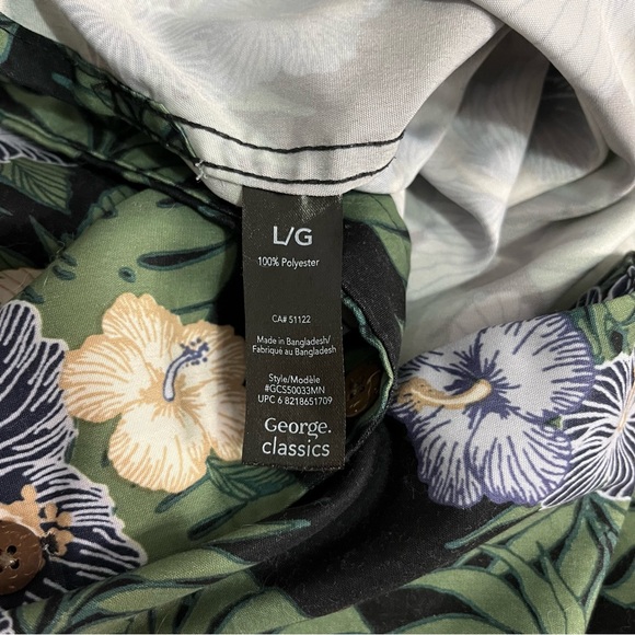 Floral Hawaiian Relaxed Button Down Shirt - Picture 10 of 10